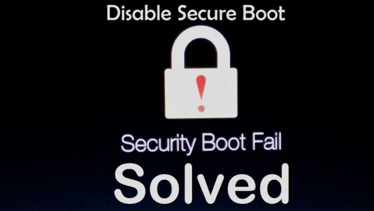Solusi Ampuh masalah Security Boot Fail pada Laptop Acer