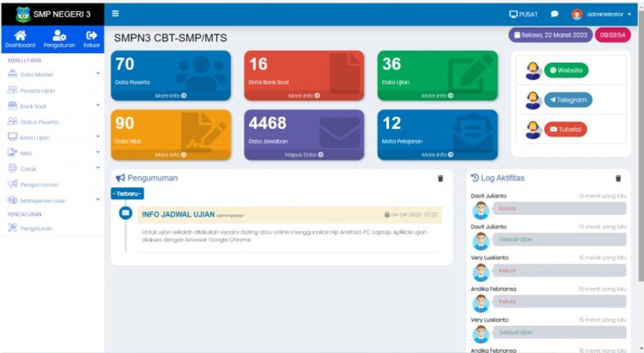 Download CandyCBT 2.9 untuk Ujian Sekolah Berbasis Komputer