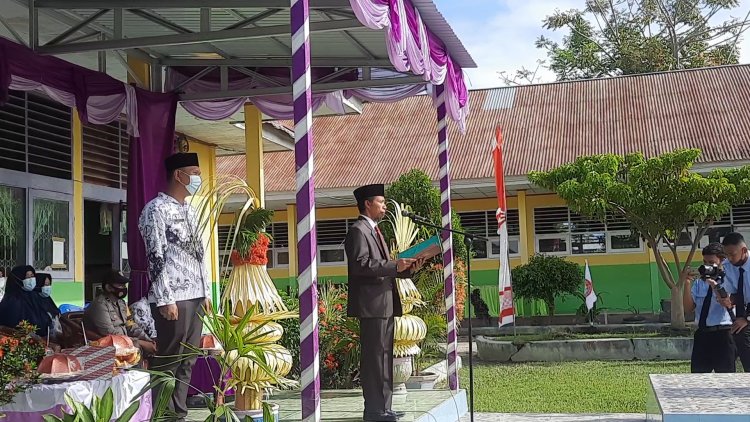 Peringatan HUT PGRI ke 76 dan Hari Guru Nasional PGRI Kecamatan Mepanga Tahun 2021